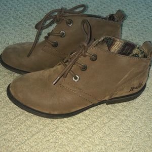 Brand New Blowfish Suede Booties